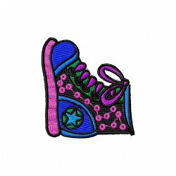 Shoes Embroidery Design 6 Shoes Embroidery Design 6